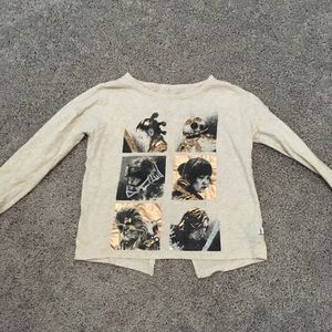 Gap Girls Star Wars split back tee